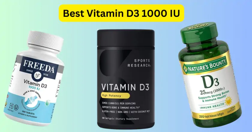 Best Vitamin D3 1000 IU